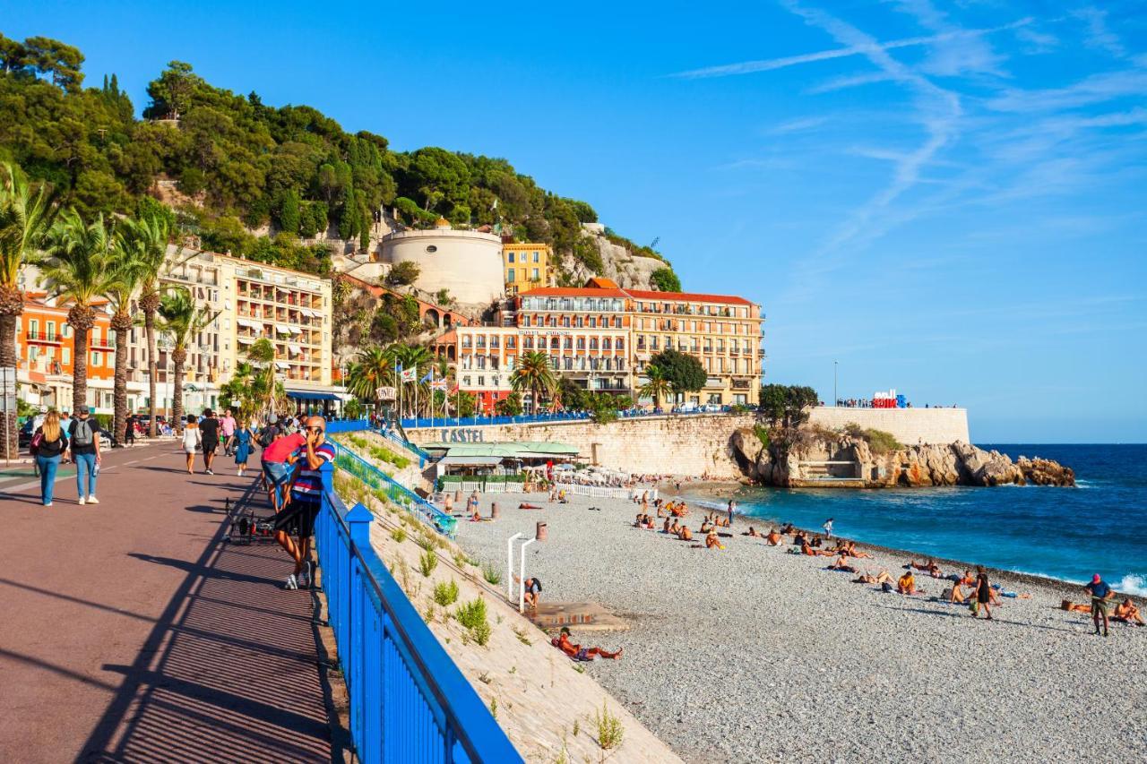 Spacious And Bright Flat Close To The Beach : Heart Of Old Ницца Экстерьер фото