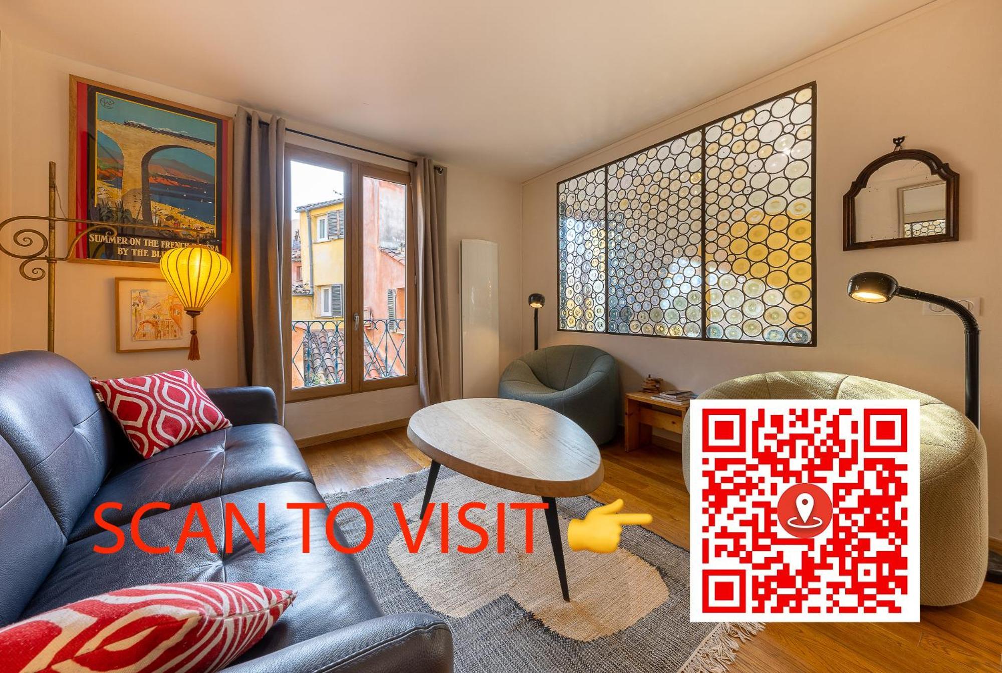 Spacious And Bright Flat Close To The Beach : Heart Of Old Ницца Экстерьер фото