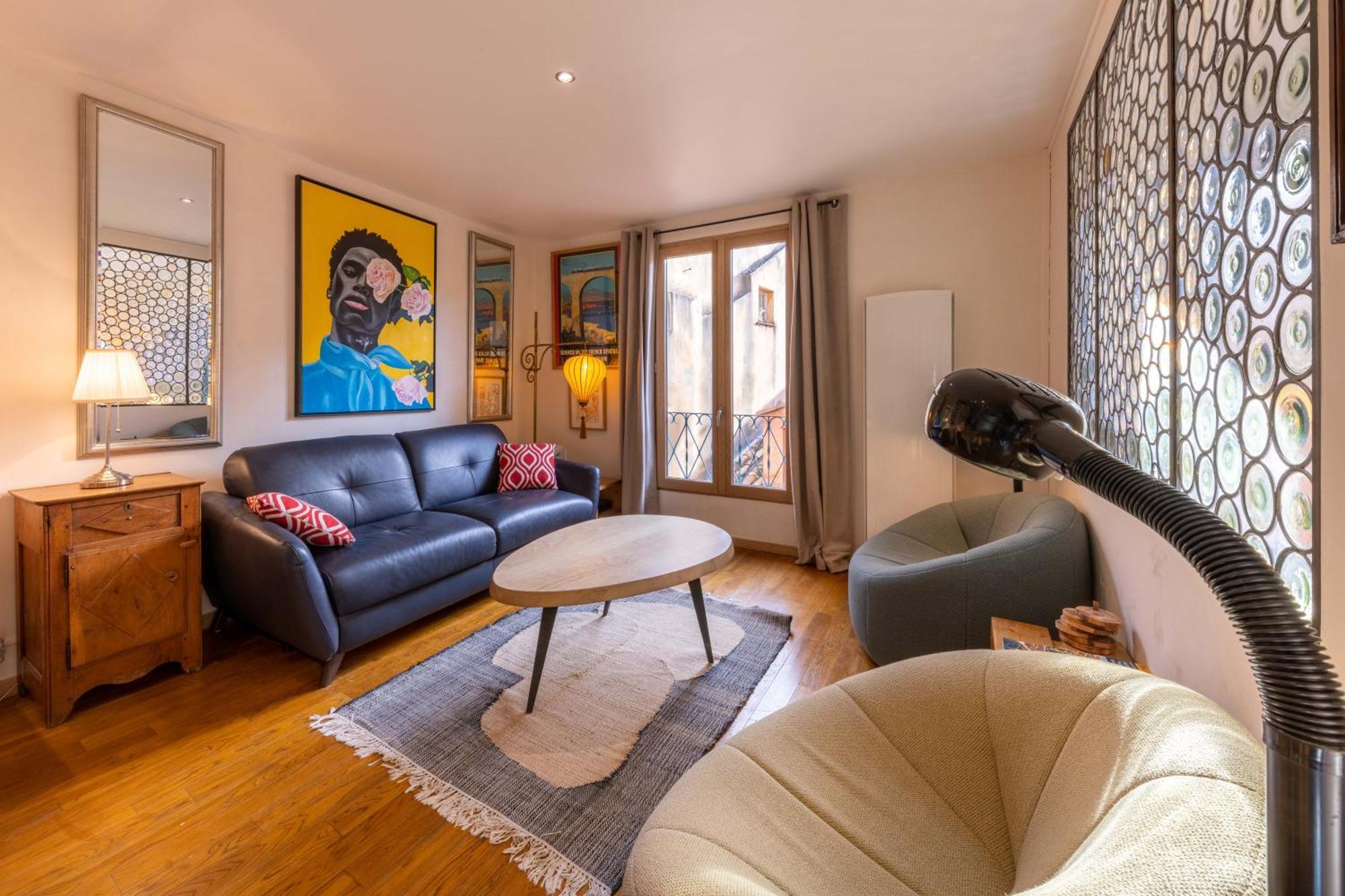 Spacious And Bright Flat Close To The Beach : Heart Of Old Ницца Экстерьер фото