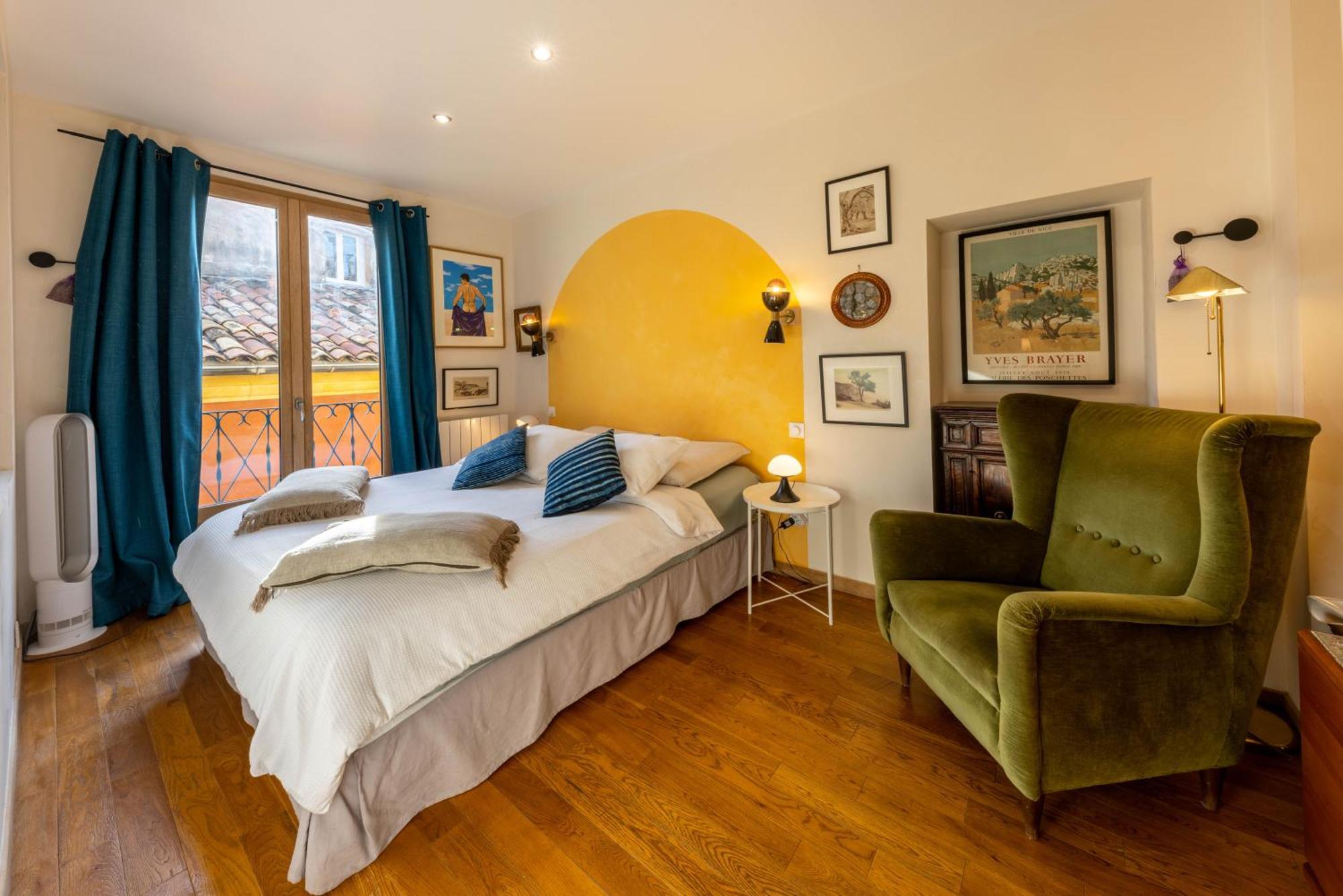 Spacious And Bright Flat Close To The Beach : Heart Of Old Ницца Экстерьер фото